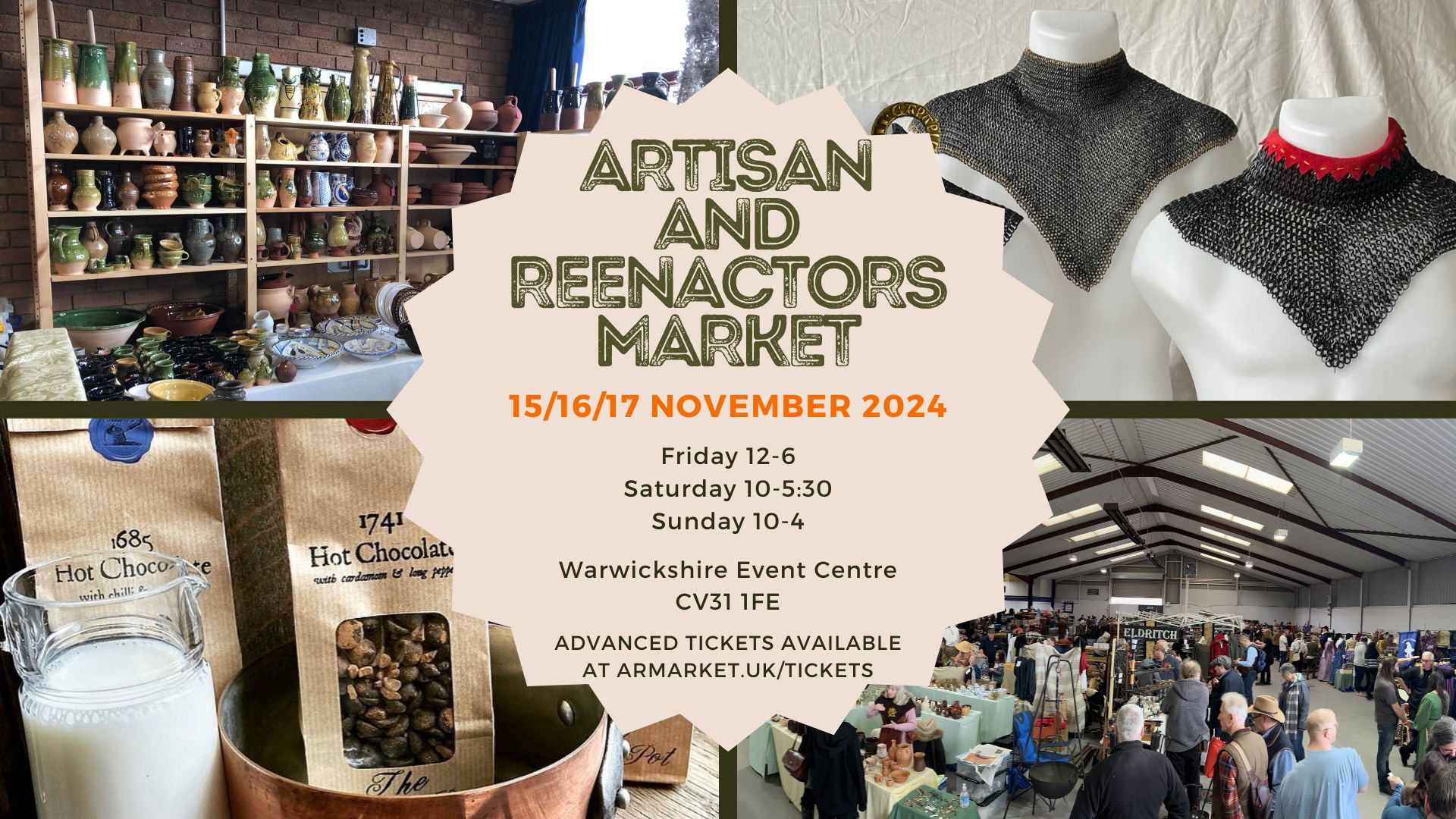 Next event - Artisans Market in November